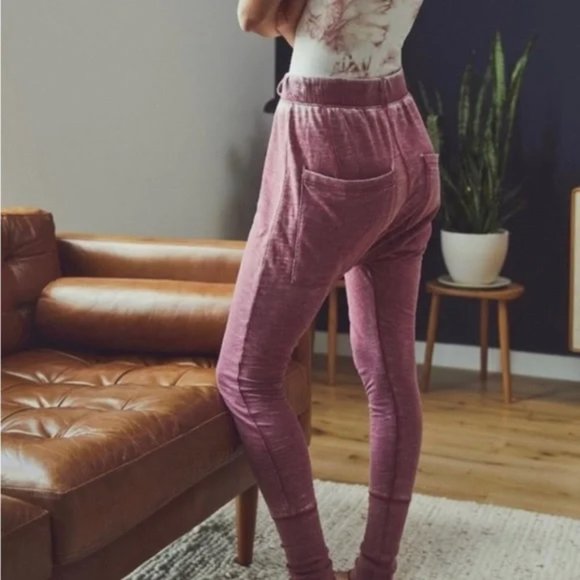 Free People Pants - NWT Free People Cozy All Day Harem Legging Winding Roads XS